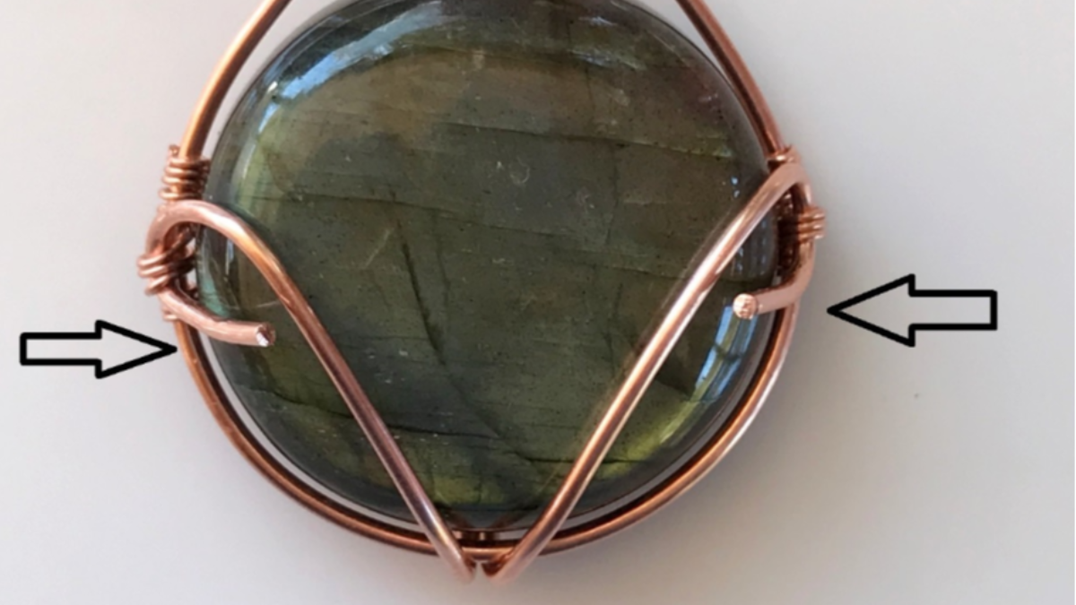 Colgante de piedras preciosas con alambre de cobre : Paso 28 Colgante de piedras preciosas con alambre de cobre : Paso 28