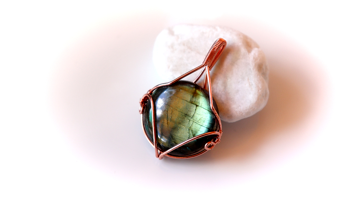 Colgante de piedras preciosas con alambre de cobre : Paso 31 Colgante de piedras preciosas con alambre de cobre : Paso 31