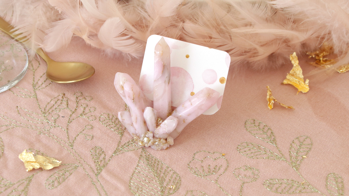 Marcador de posición de cristal de polímero