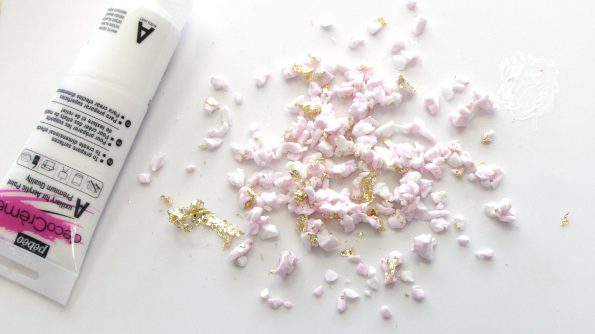 Marcador de posición de cristal de polímero : Paso 3 Marcador de posición de cristal de polímero : Paso 3