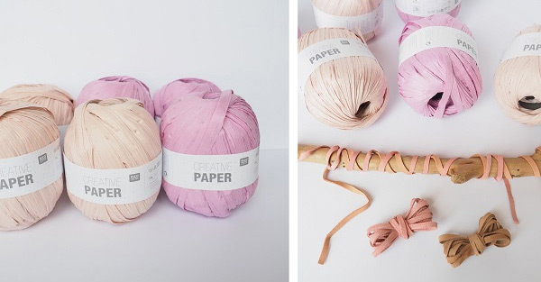 bolsa de ganchillo en colores pastel en el papel creativa DIY alambre de papel : Paso 1 bolsa de ganchillo en colores pastel en el papel creativa DIY alambre de papel : Paso 1
