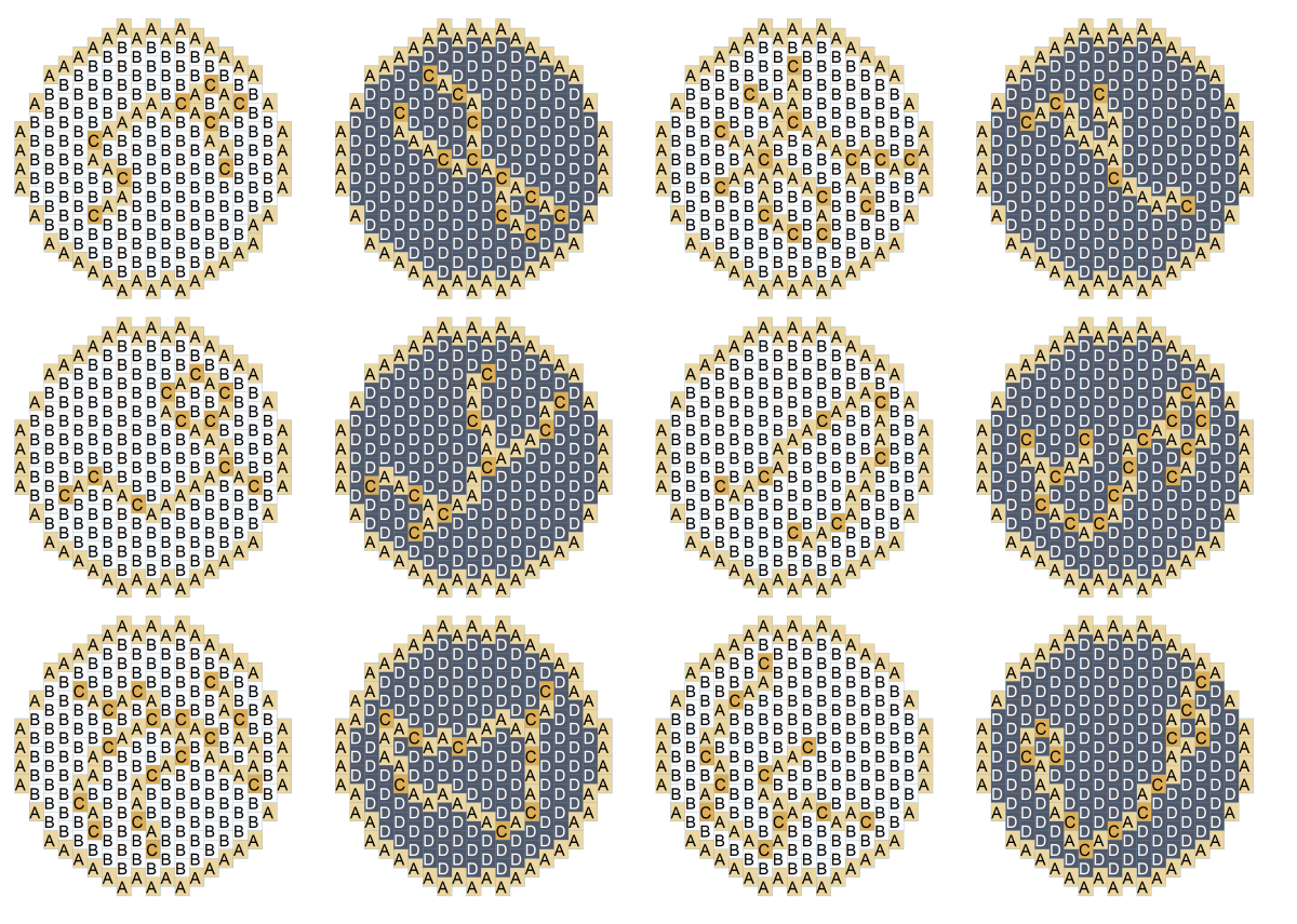 Esquema Miyuki Delicas 11/0 cuenta tejida constelación ficha de joyería fichas Miyuki Delicas 11/0