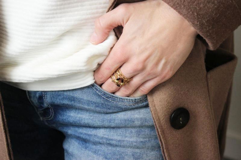 Anillo de pulsera de acero inoxidable de varias filas