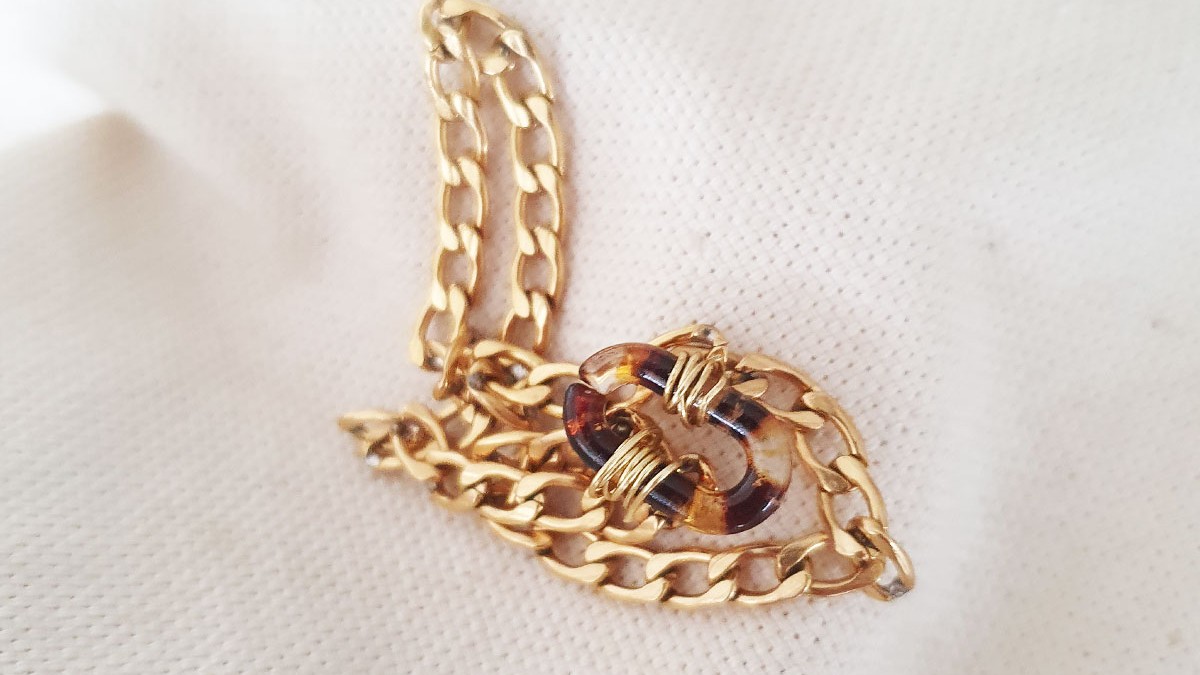 Anillo de pulsera de acero inoxidable de varias filas : Paso 2