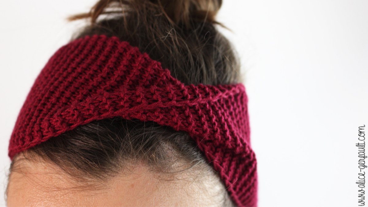 DIY Tricot débutant - Diadema en punto jersey de lana merina y punto de espuma : Paso 1 DIY Tricot débutant - Diadema en punto jersey de lana merina y punto de espuma : Paso 1