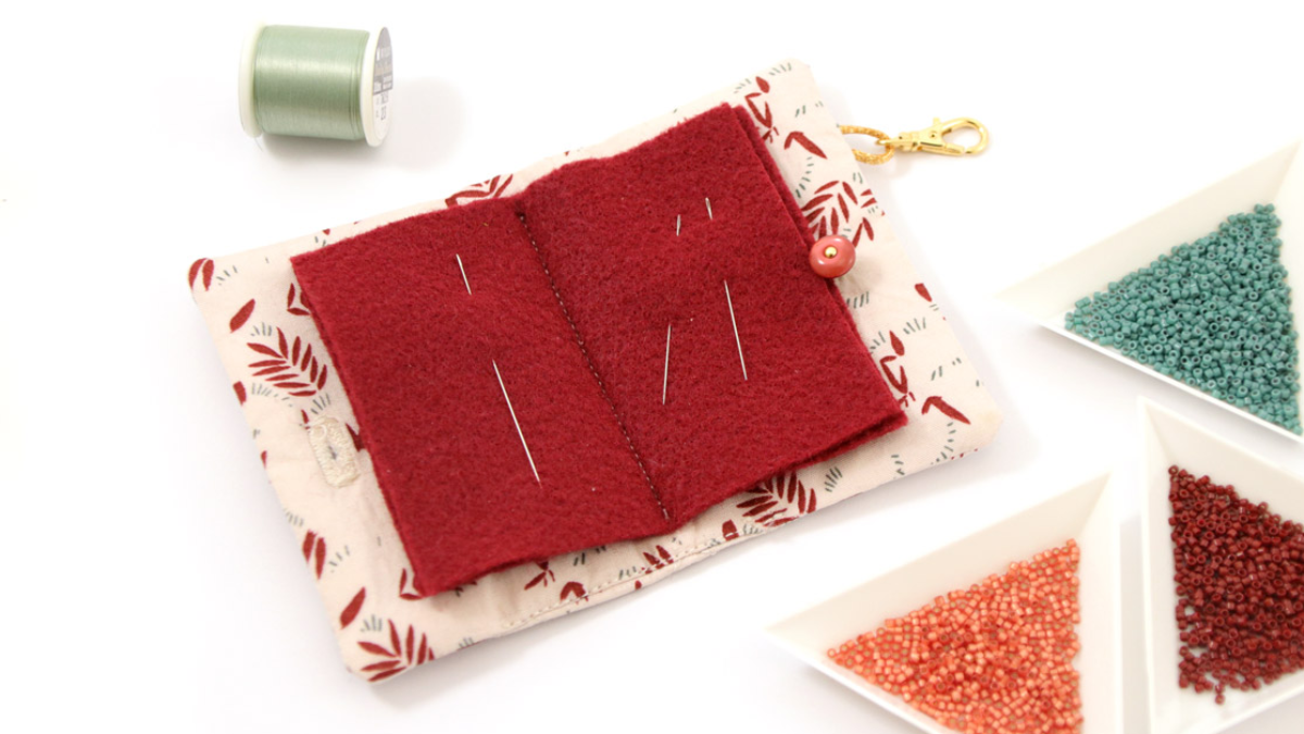 Tuto Couture Portaagujas de costura y abalorios