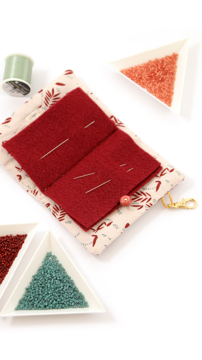 Tuto Couture Portaagujas de costura y abalorios