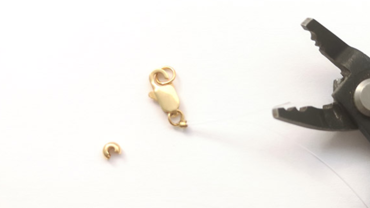 DIY Collar de piedras semipreciosas Colgante de ágatas y nácar : Paso 1