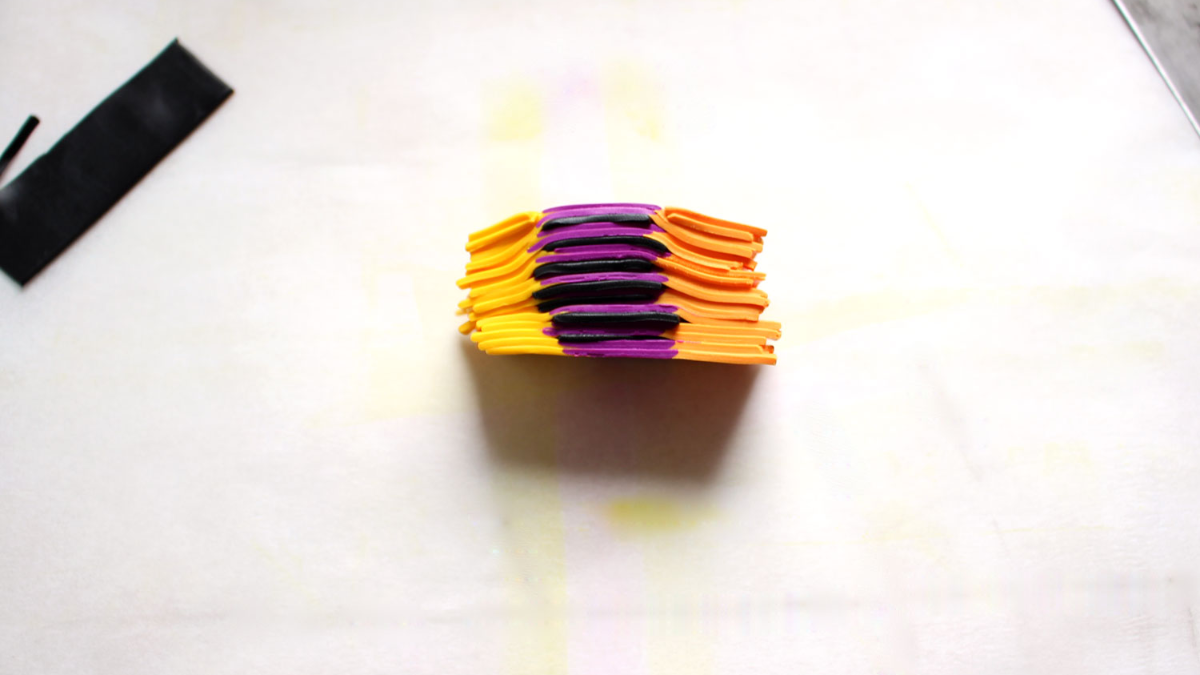 Pendientes de arcilla polimérica : Paso 4