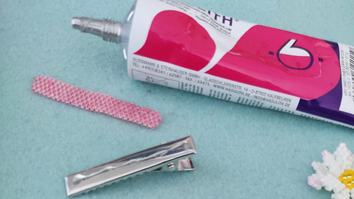 Pinzas para flores de Miyuki Delicas 11/0 : Paso 7 Pinzas para flores de Miyuki Delicas 11/0 : Paso 7