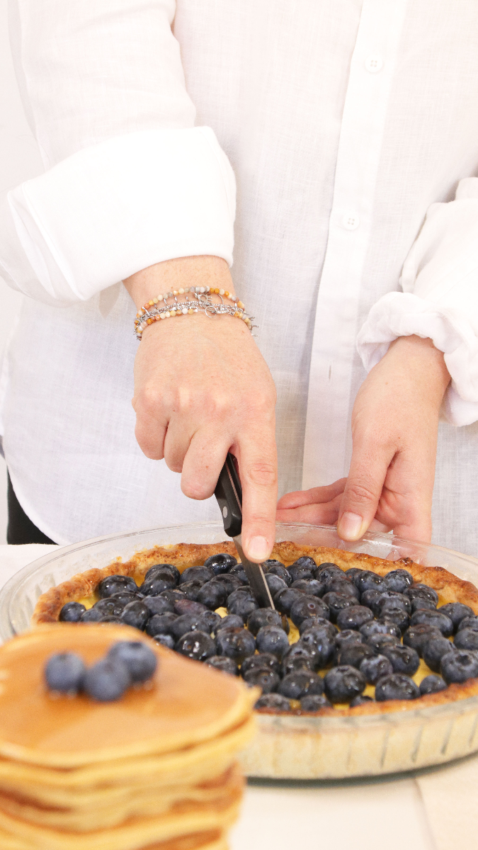 Esquema Pulsera multirango de acero inoxidable con piedras preciosas Esquema Pulsera multirango de acero inoxidable con piedras preciosas