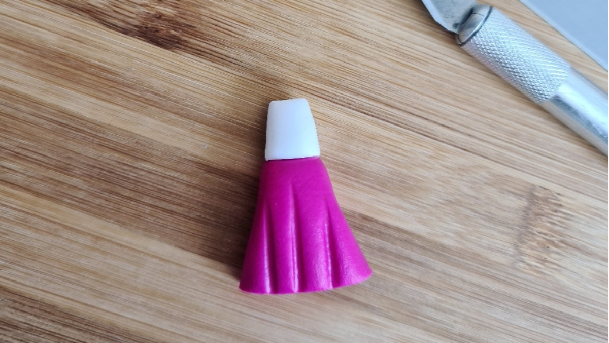 Figura de muñeca de arcilla polimérica DIY : Paso 3 Figura de muñeca de arcilla polimérica DIY : Paso 3