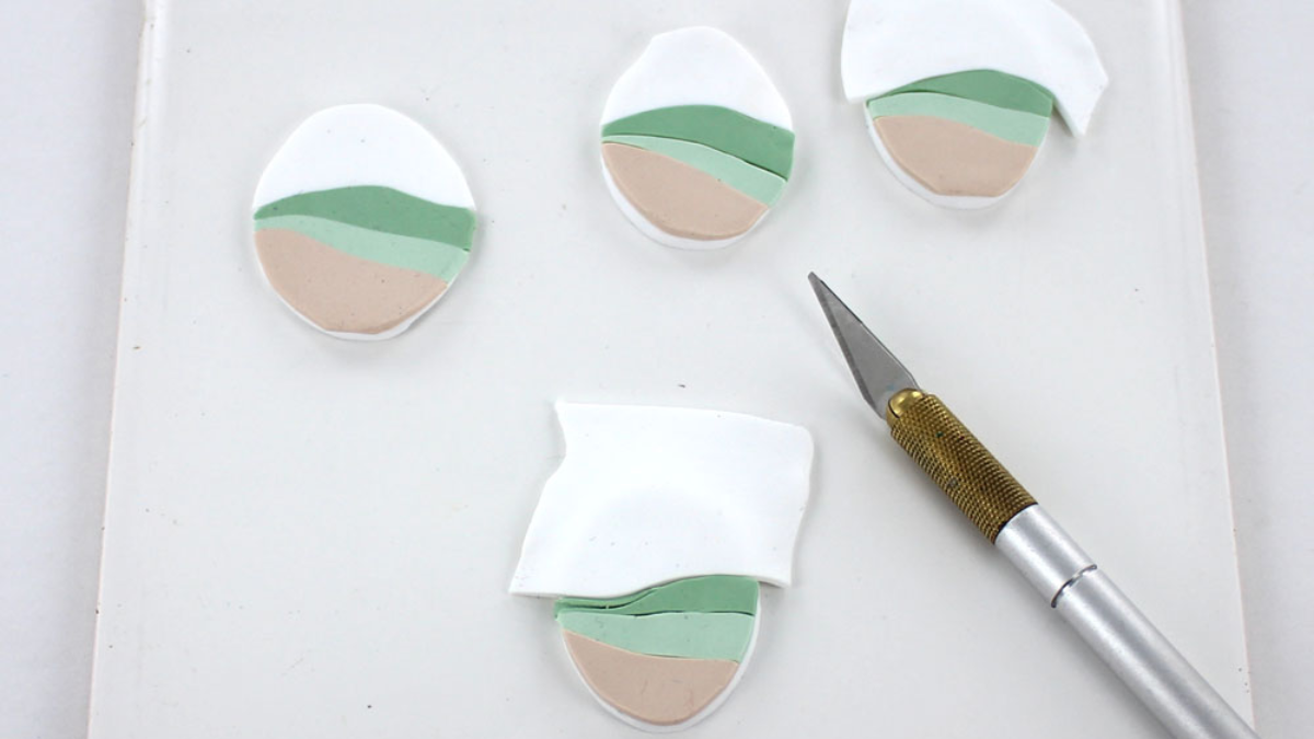 Pendientes paisaje polimérico : Paso 6 Pendientes paisaje polimérico : Paso 6