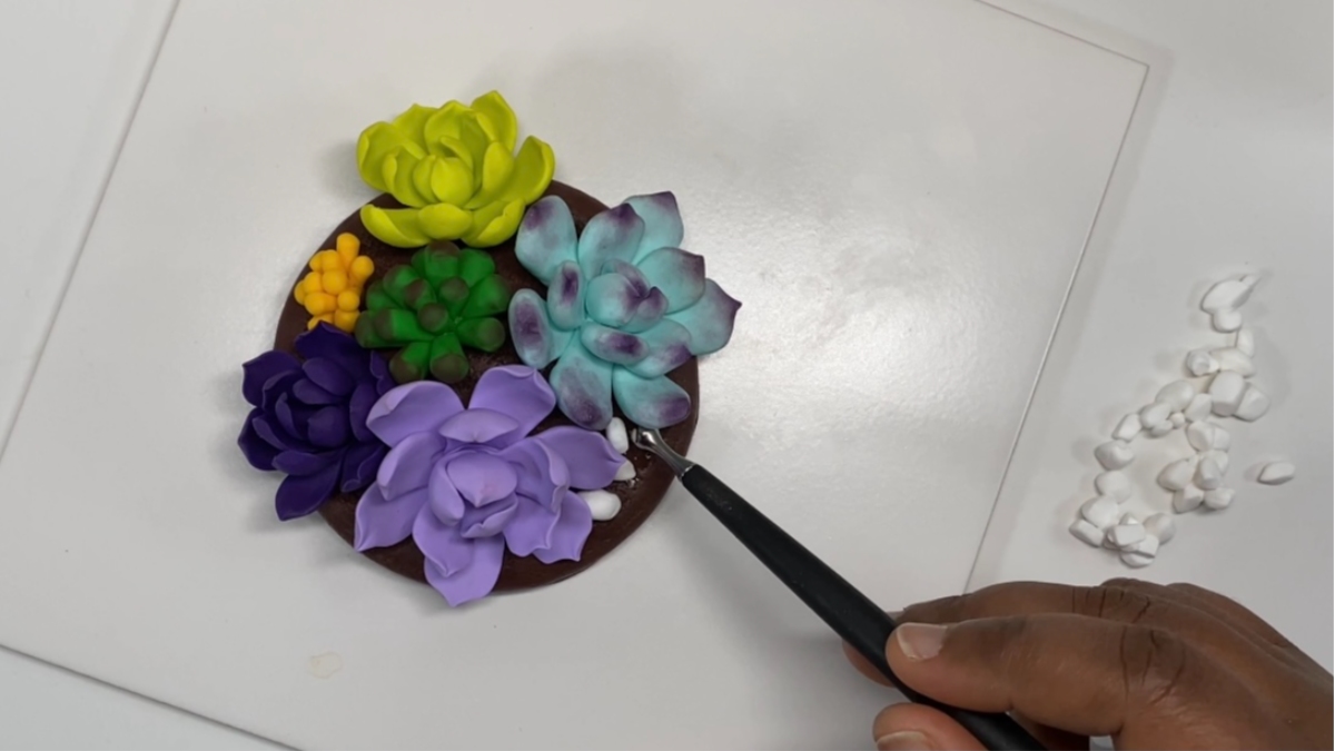 3 ideas de bricolaje para reciclar tus tarros con arcilla polimérica : Paso 37