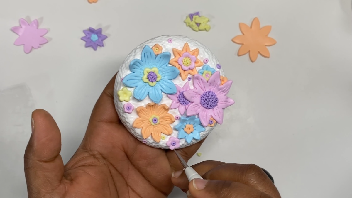 3 ideas de bricolaje para reciclar tus tarros con arcilla polimérica : Paso 54