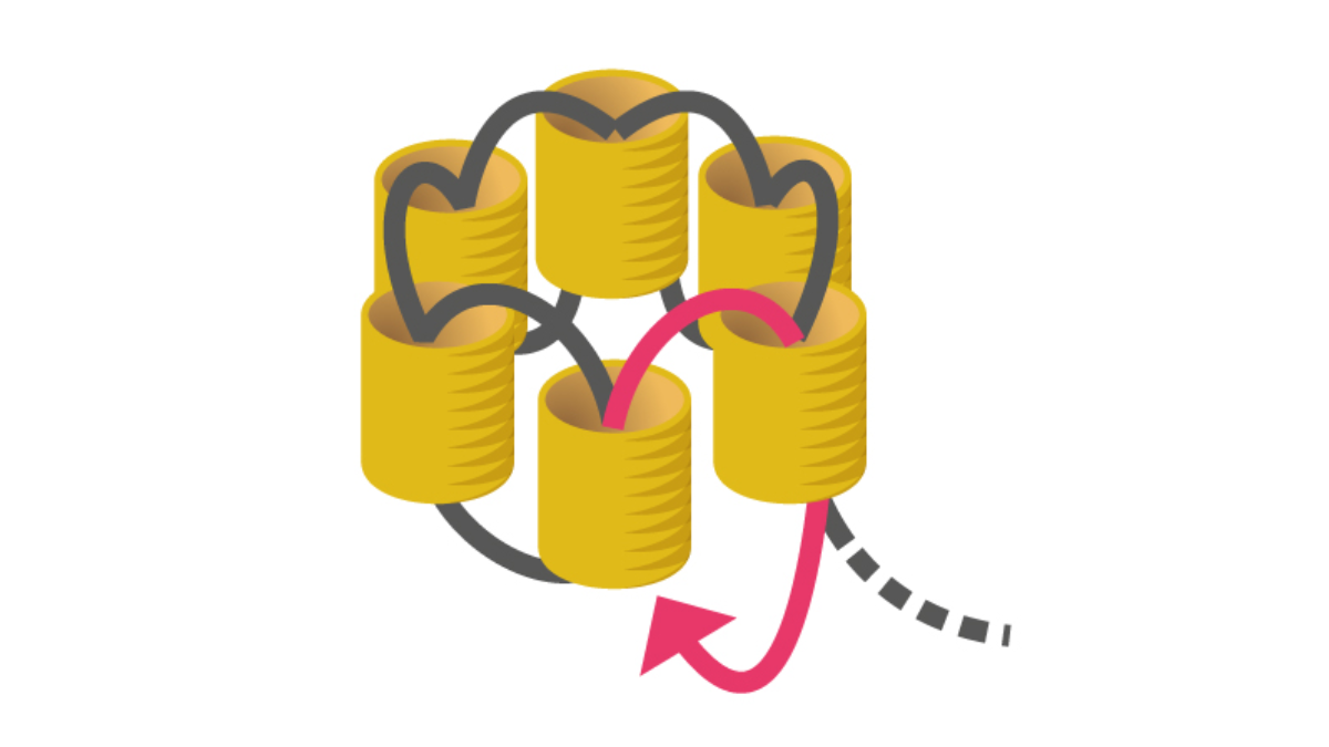 Pulsera de cuentas tubulares Miyuki Brick Stitch : Paso 3