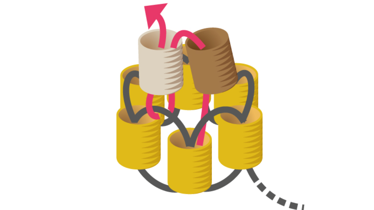 Pulsera de cuentas tubulares Miyuki Brick Stitch : Paso 4