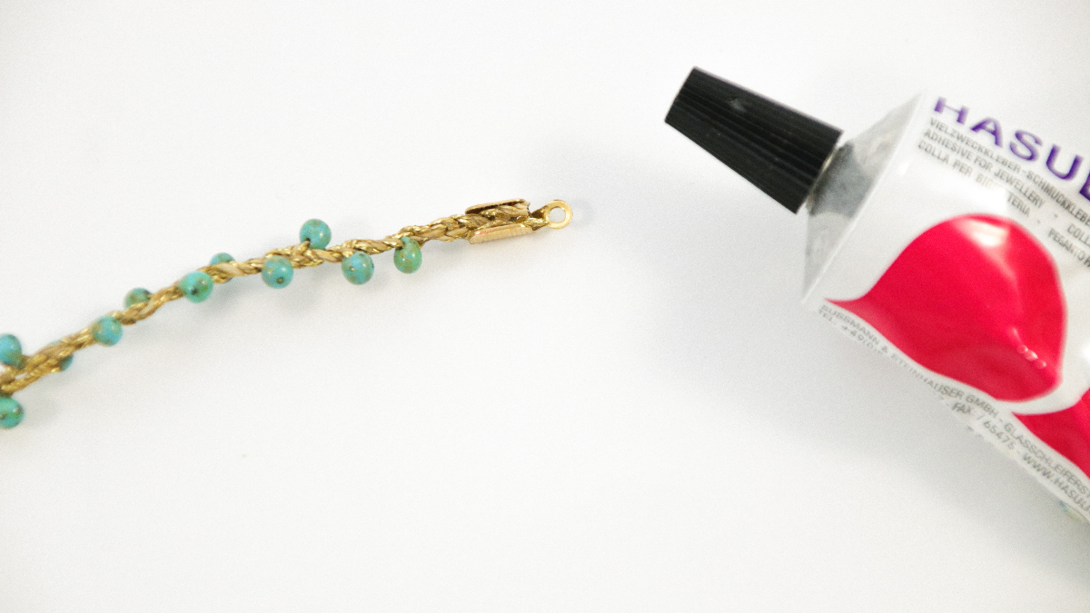 Tobillera con cadena de fantasía y cuentas Miyuki - Perles \u0026 Co