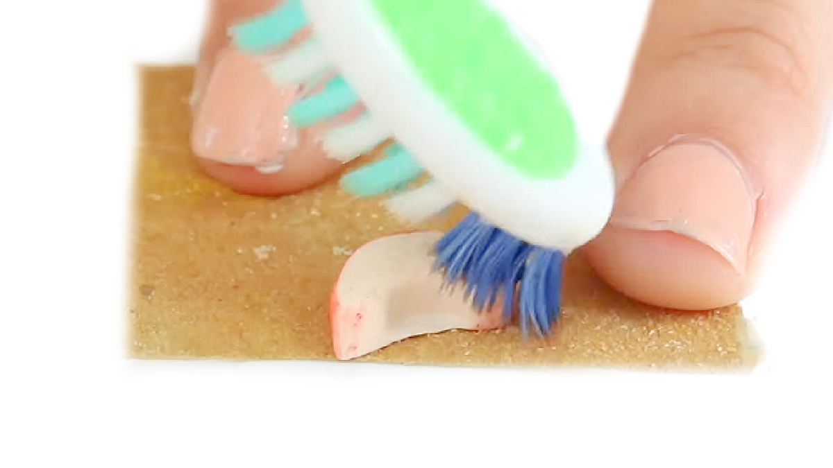 Pulsera de cuentas y melocotón mixto de arcilla polimérica : Paso 6