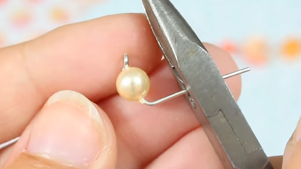 Pulsera de cuentas y melocotón mixto de arcilla polimérica : Paso 11