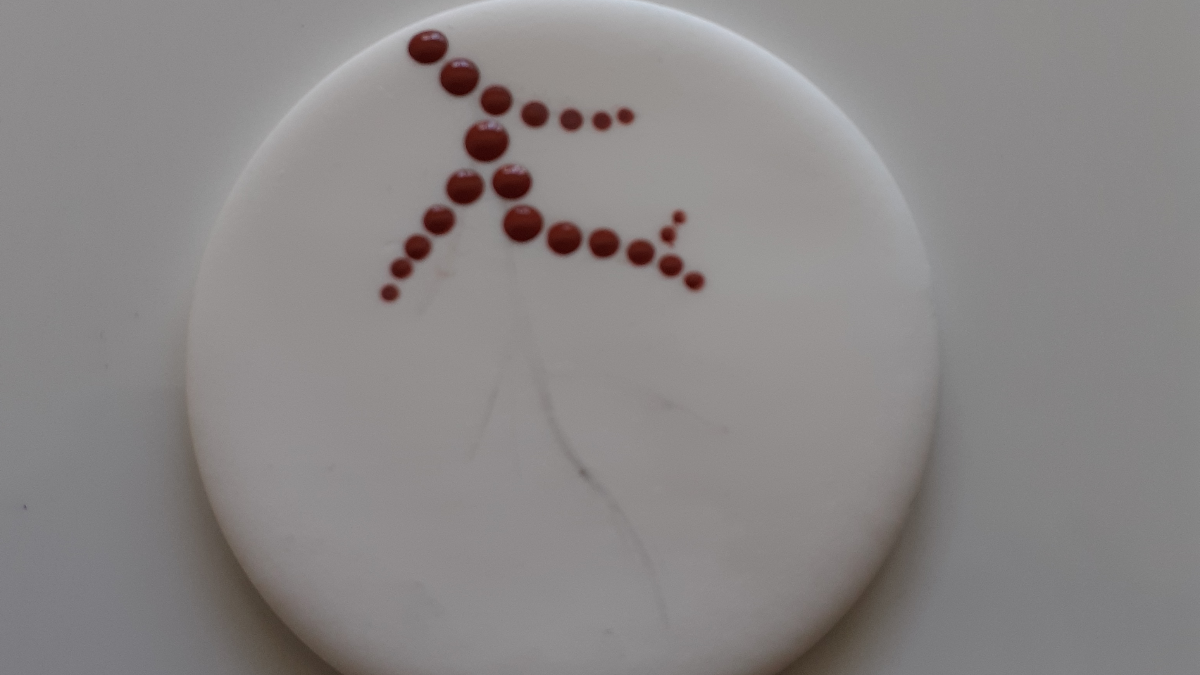 DIY Colgante de arcilla polimérica y diseño de flores técnica de punteado : Paso 5 DIY Colgante de arcilla polimérica y diseño de flores técnica de punteado : Paso 5