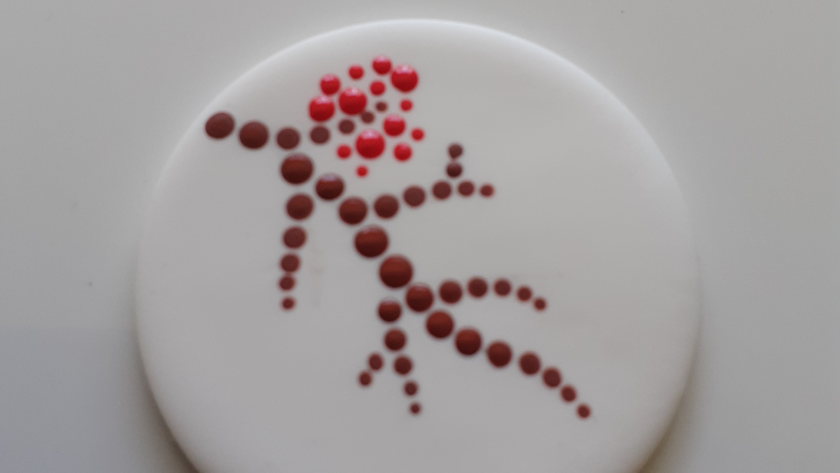 DIY Colgante de arcilla polimérica y diseño de flores técnica de punteado : Paso 8 DIY Colgante de arcilla polimérica y diseño de flores técnica de punteado : Paso 8