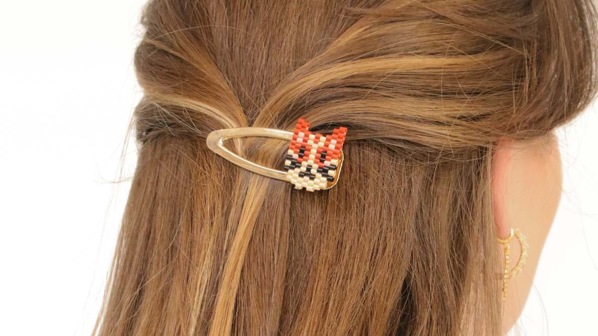 Patrón de tejido Brick Stitch Niño con cuentas Hama Mini Patrón de tejido Brick Stitch Niño con cuentas Hama Mini