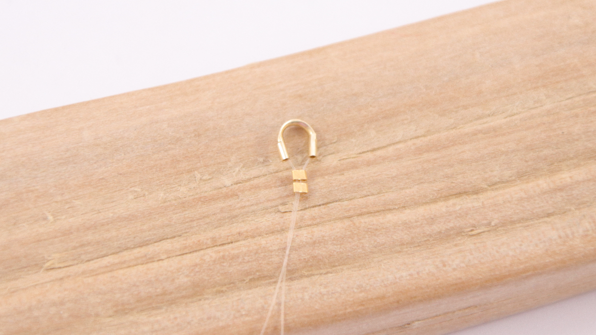 DIY Cadena de gafas de concha y cuentas en Aventurina : Paso 2 DIY Cadena de gafas de concha y cuentas en Aventurina : Paso 2