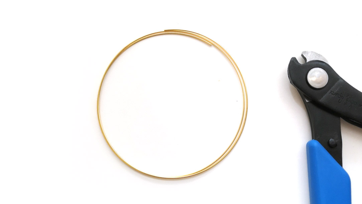 Pulsera de cuentas de Rudraksha o lágrimas de Shiva : Paso 1