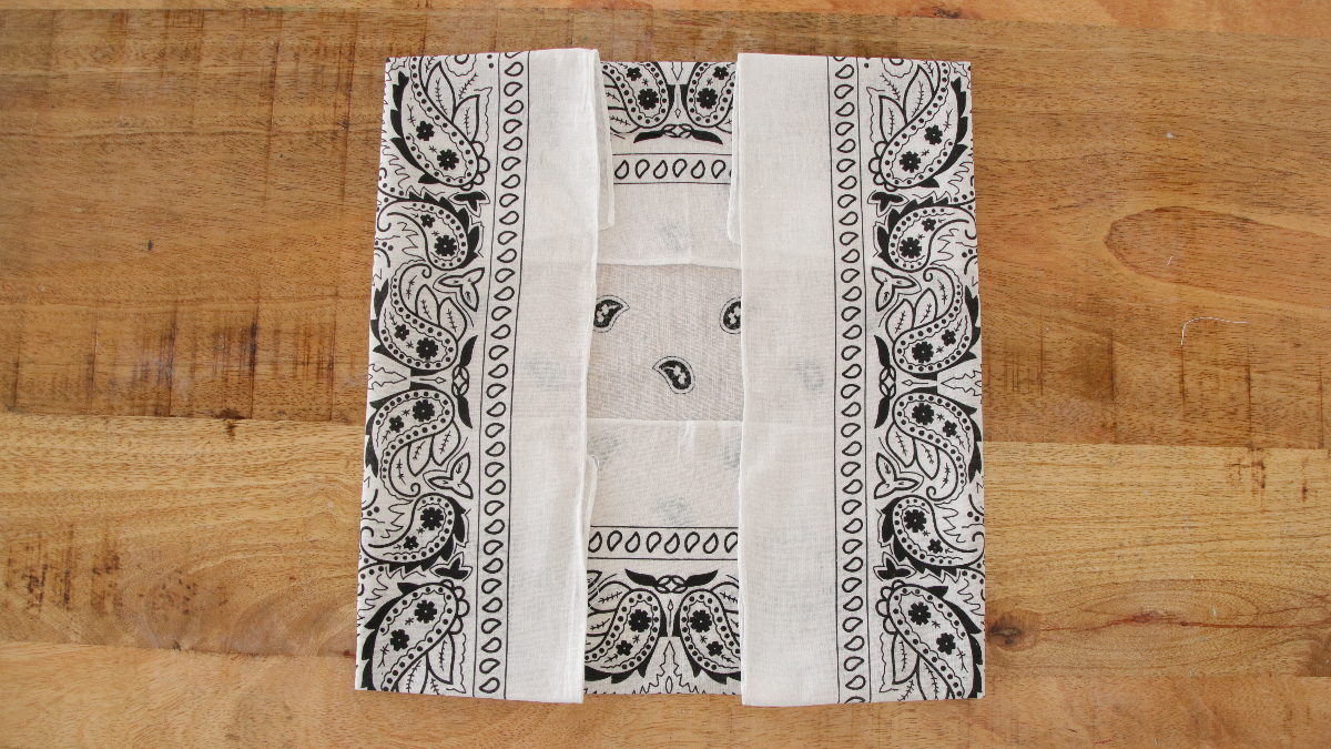 DIY Pulsera de pañuelo con colgante de abeja : Paso 2