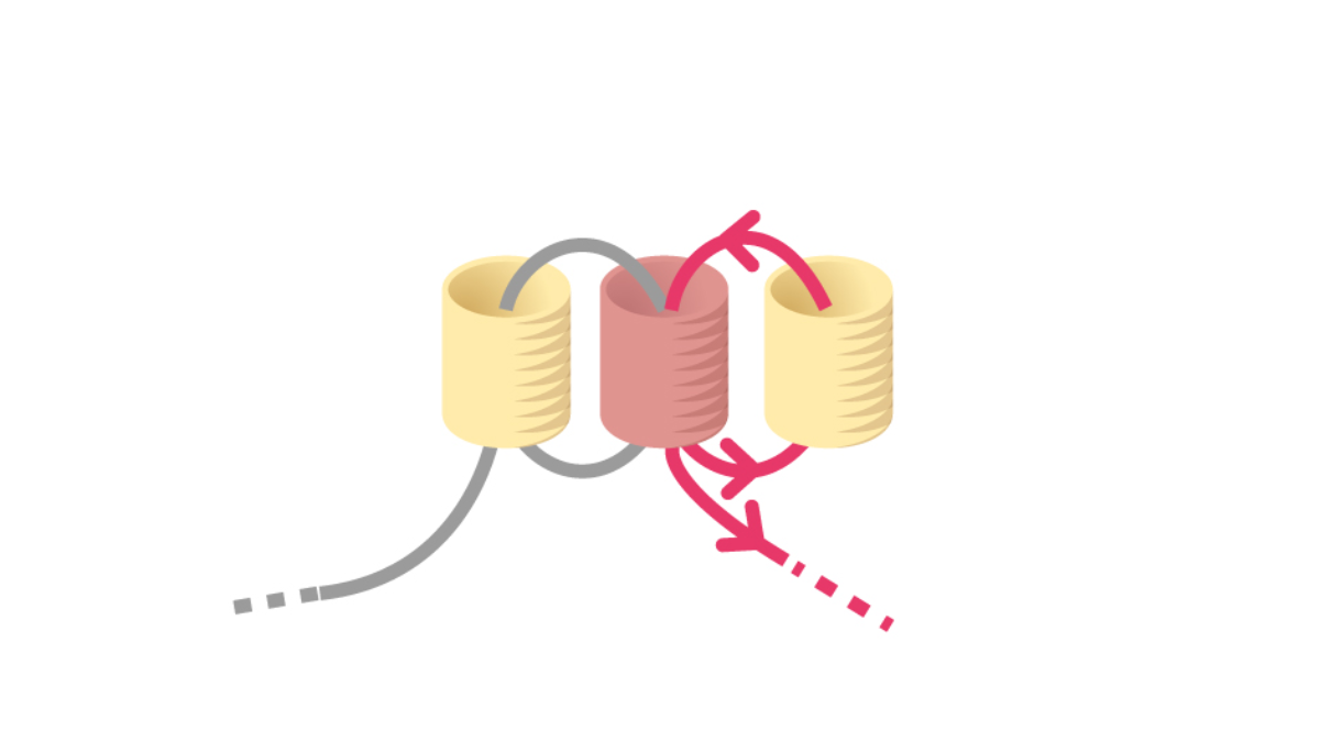 Pendientes Miyuki pastel Brick Stitch rejilla tejida : Paso 3