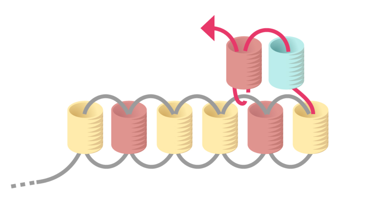 Pendientes Miyuki pastel Brick Stitch rejilla tejida : Paso 6