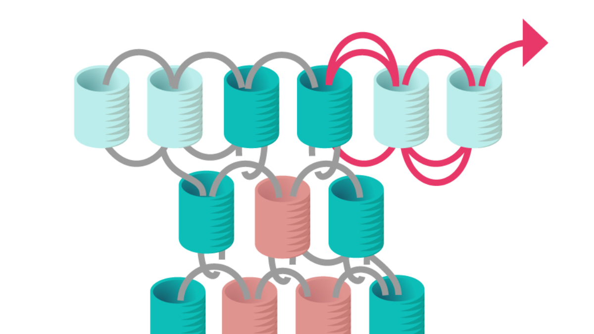 Pendientes Miyuki pastel Brick Stitch rejilla tejida : Paso 11