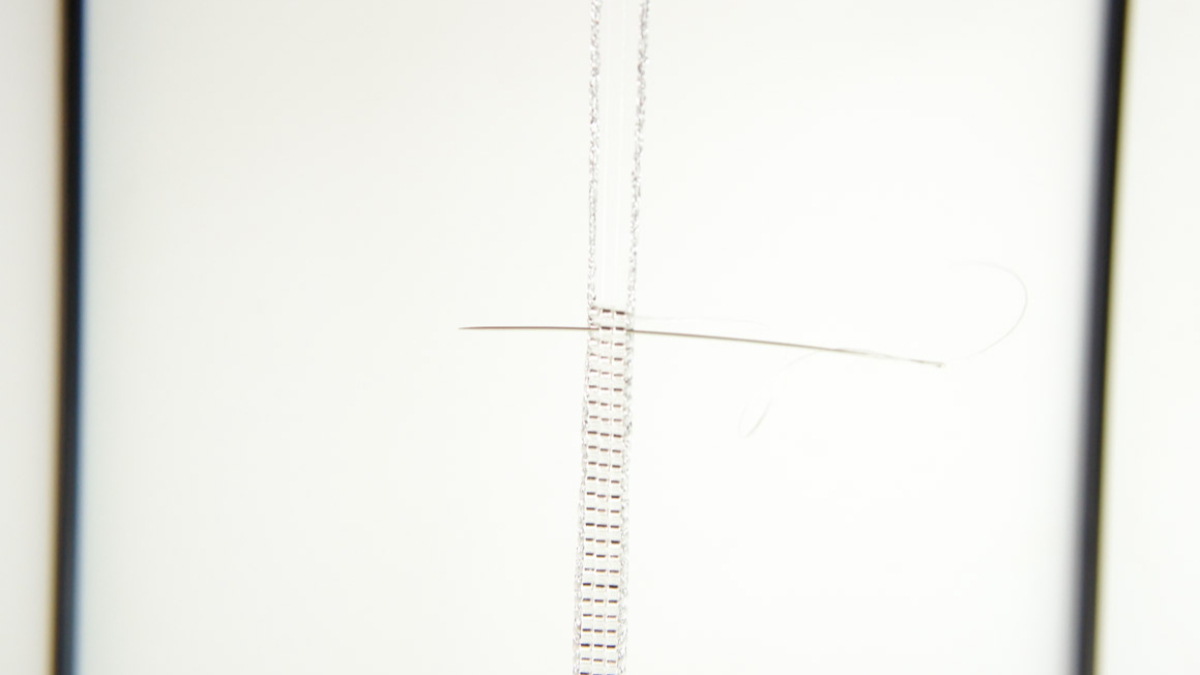 Pulsera de plata y oro retorcida de Miyuki : Paso 2