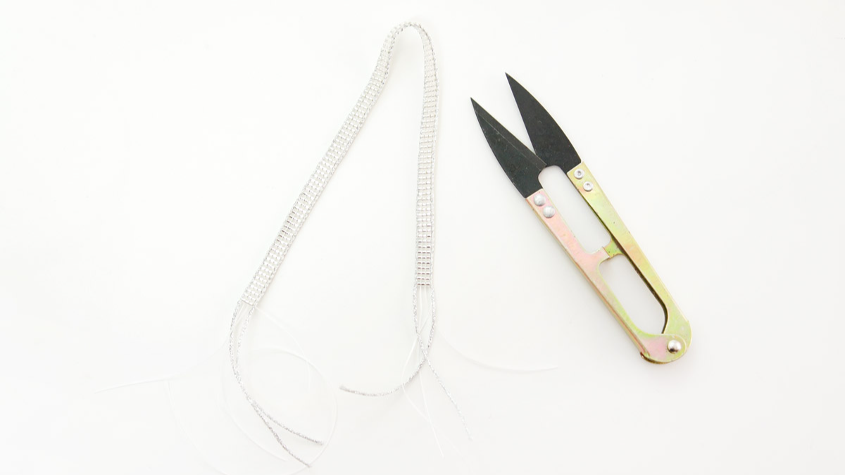 Pulsera de plata y oro retorcida de Miyuki : Paso 3