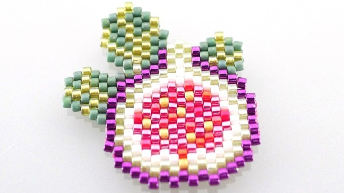 Esquema Miyuki rebordea diagrama de la figura Delicas por mi pequeño bazar