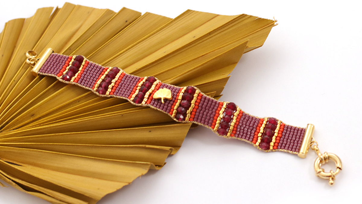 Esquema Rejilla de tejido de pulseras Miyuki en telar de piedras preciosas Esquema Rejilla de tejido de pulseras Miyuki en telar de piedras preciosas