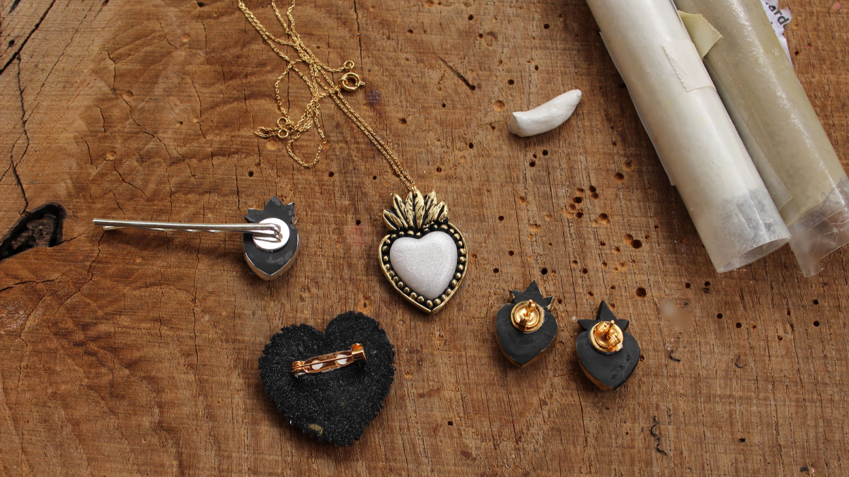 Joyas ex-voto en arcilla polimérica : Paso 13