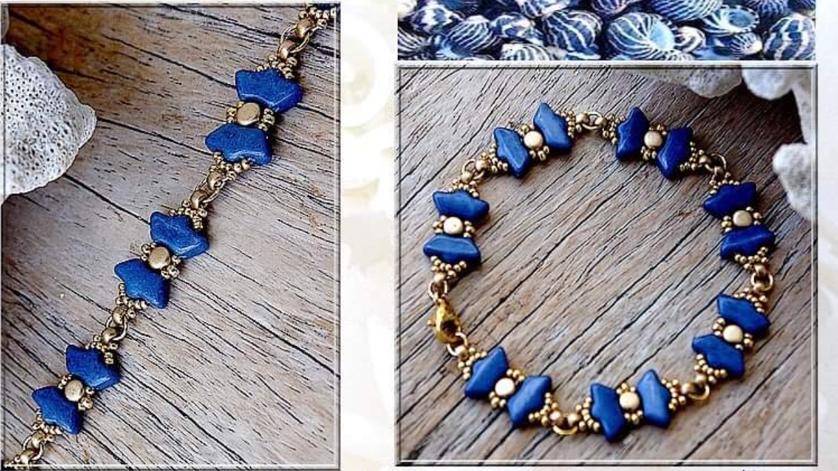 Pulsera DIY "Kelonia" de Puca con cuentas Delos, Kalos y Miyuki