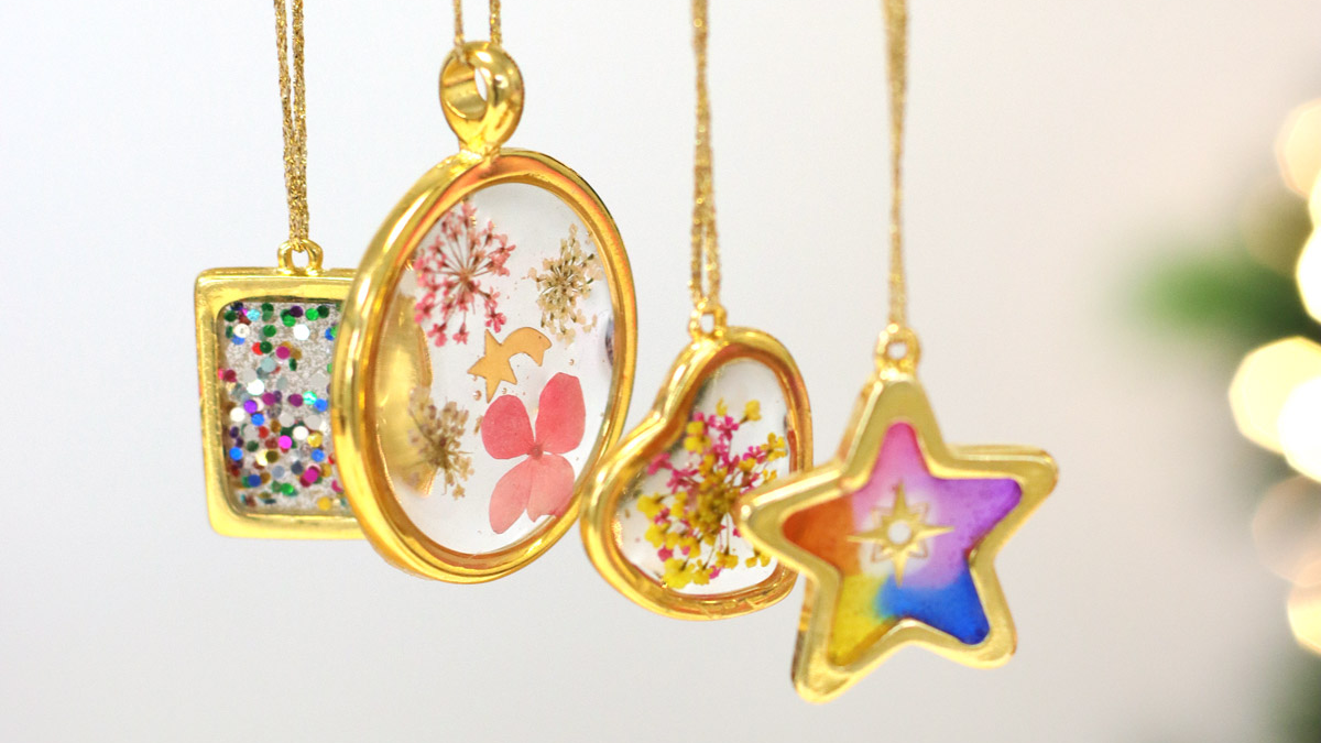 Esquema Decoración del árbol de Navidad con resina LED UV