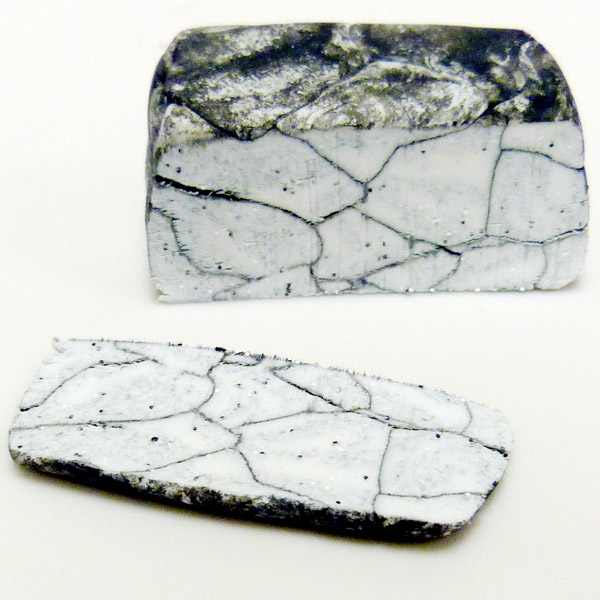 Coquetier polímero imitación de mármol arcilla : Paso 1