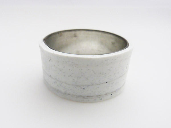 Coquetier polímero imitación de mármol arcilla : Paso 4