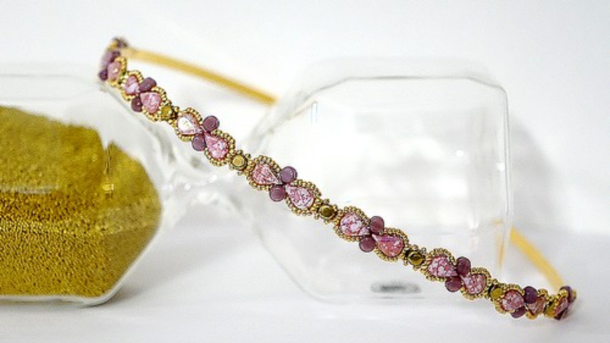 Tutorial de la diadema "Sam" con cuentas Amos y kalos