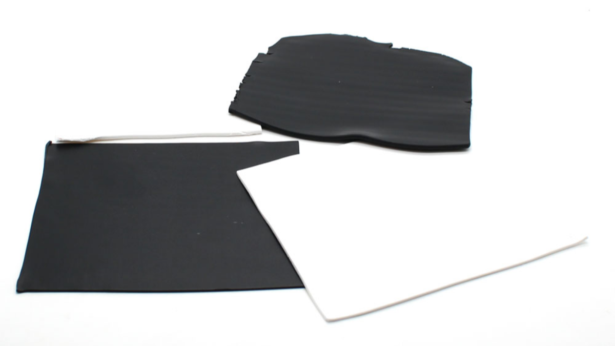 Collares con la técnica del polímero mokumé : Paso 1