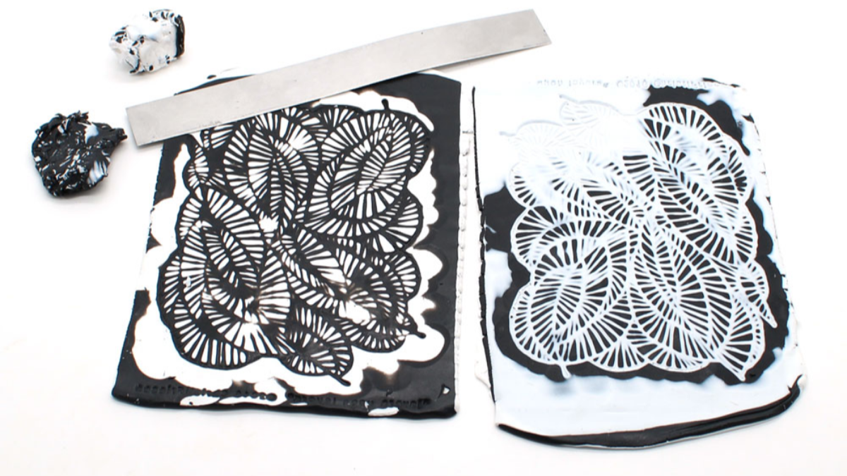 Collares con la técnica del polímero mokumé : Paso 5