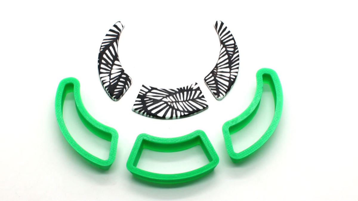 Collares con la técnica del polímero mokumé : Paso 6