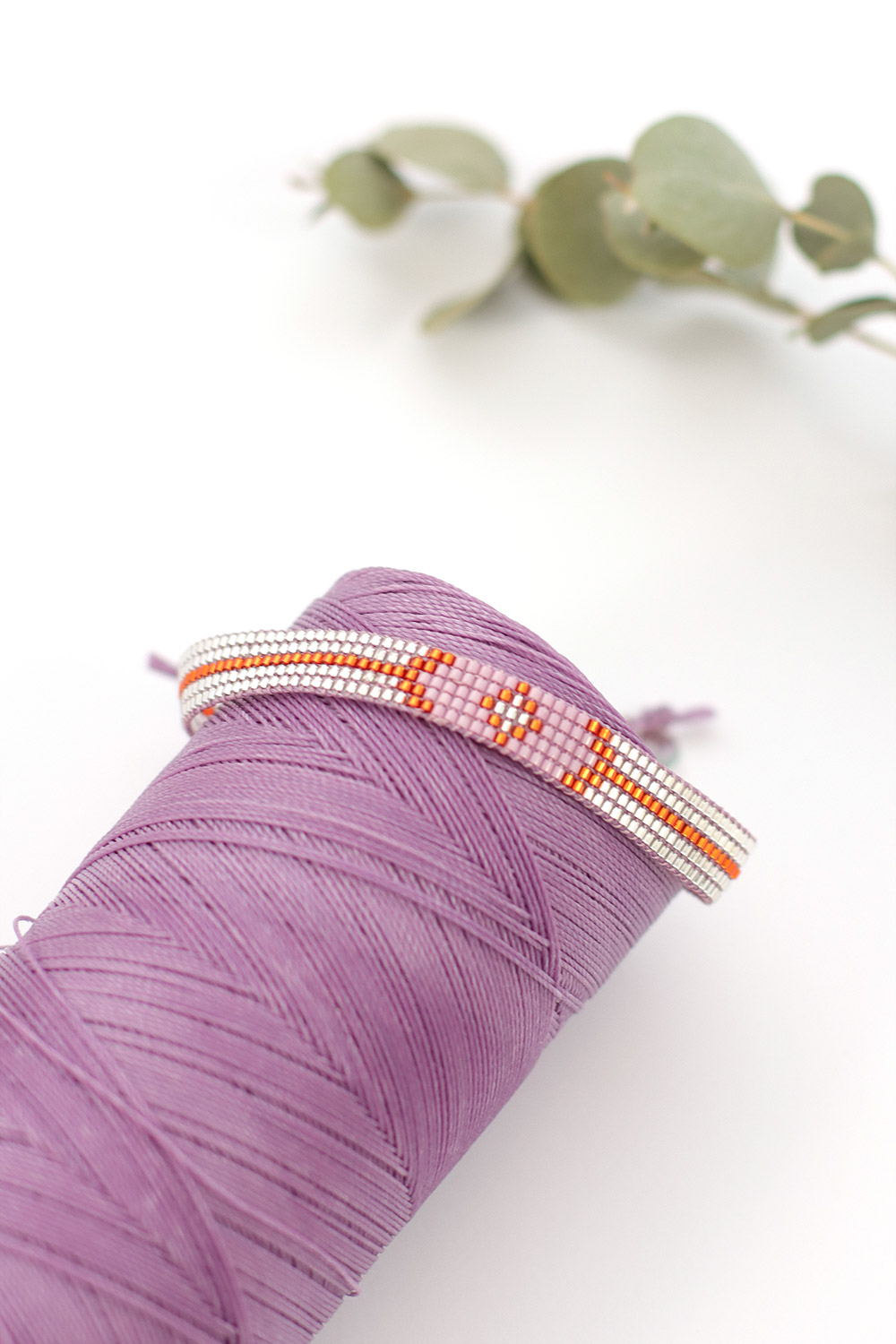 Esquema Pulsera en telar Miyuki delicas 15/0 Esquema Pulsera en telar Miyuki delicas 15/0