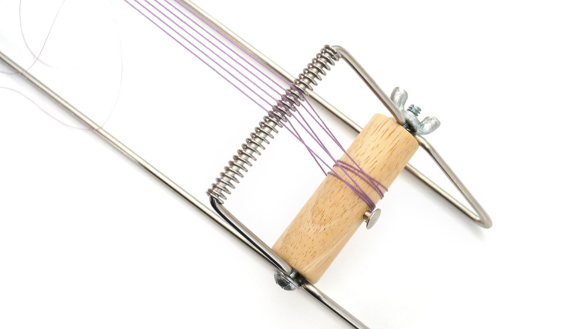 Pulsera en telar Miyuki delicas 15/0 : Paso 1 Pulsera en telar Miyuki delicas 15/0 : Paso 1