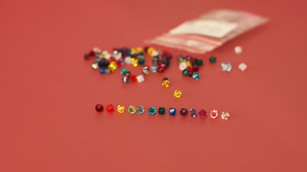 DIY Trenzado de anillos para principiantes Lazos de arco iris de PureCrystal : Paso 3