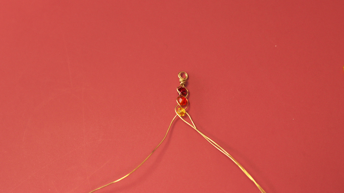 DIY Trenzado de anillos para principiantes Lazos de arco iris de PureCrystal : Paso 5